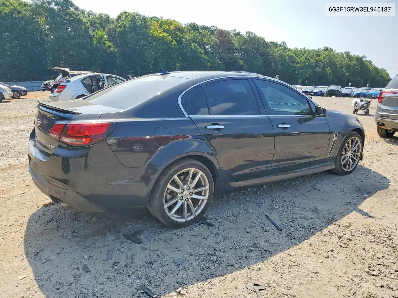 2014 Chevrolet Ss VIN: 6G3F15RW3EL945187 Lot: 58638166