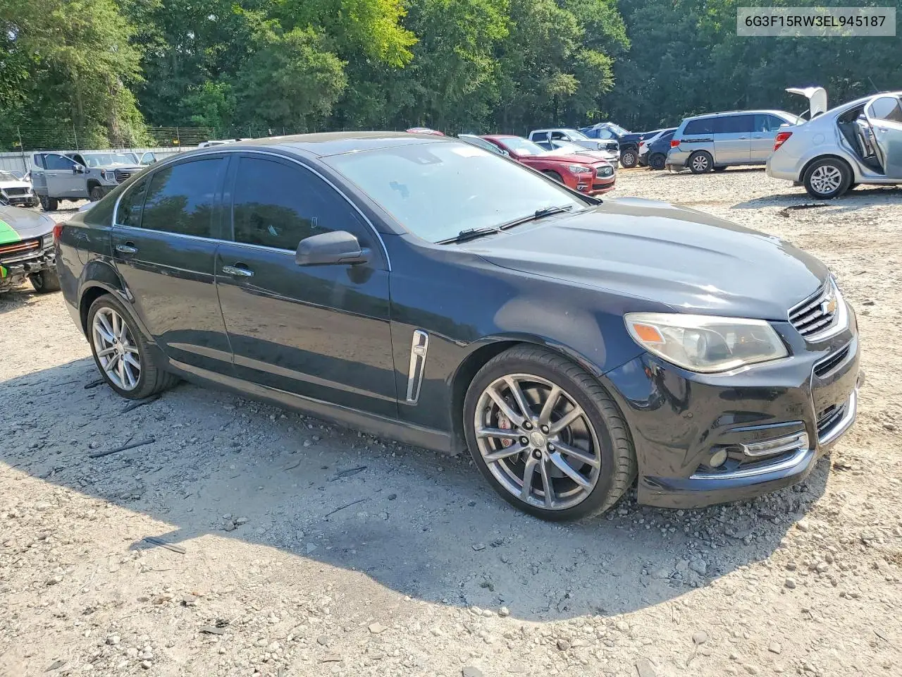 2014 Chevrolet Ss VIN: 6G3F15RW3EL945187 Lot: 58638166