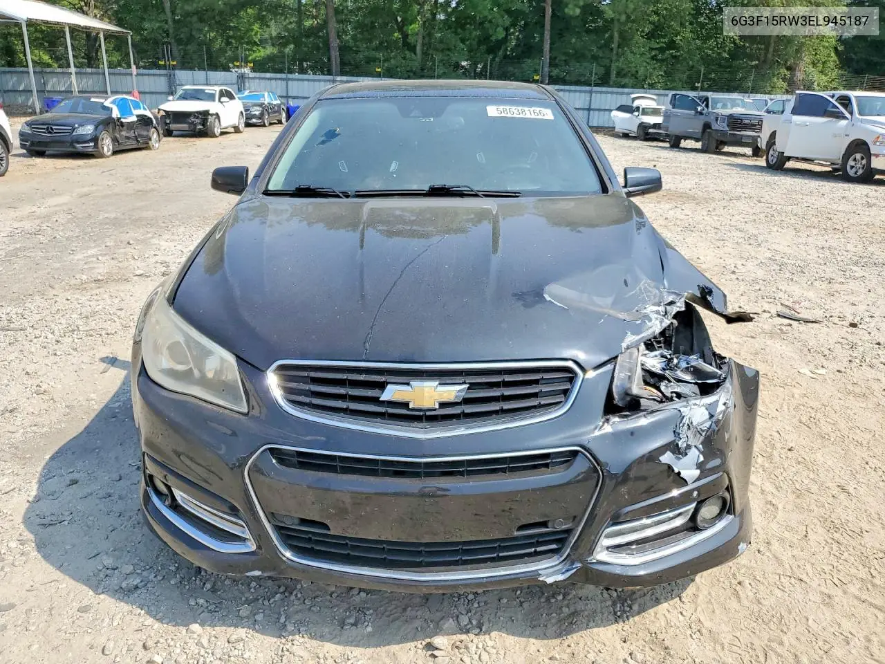 2014 Chevrolet Ss VIN: 6G3F15RW3EL945187 Lot: 58638166