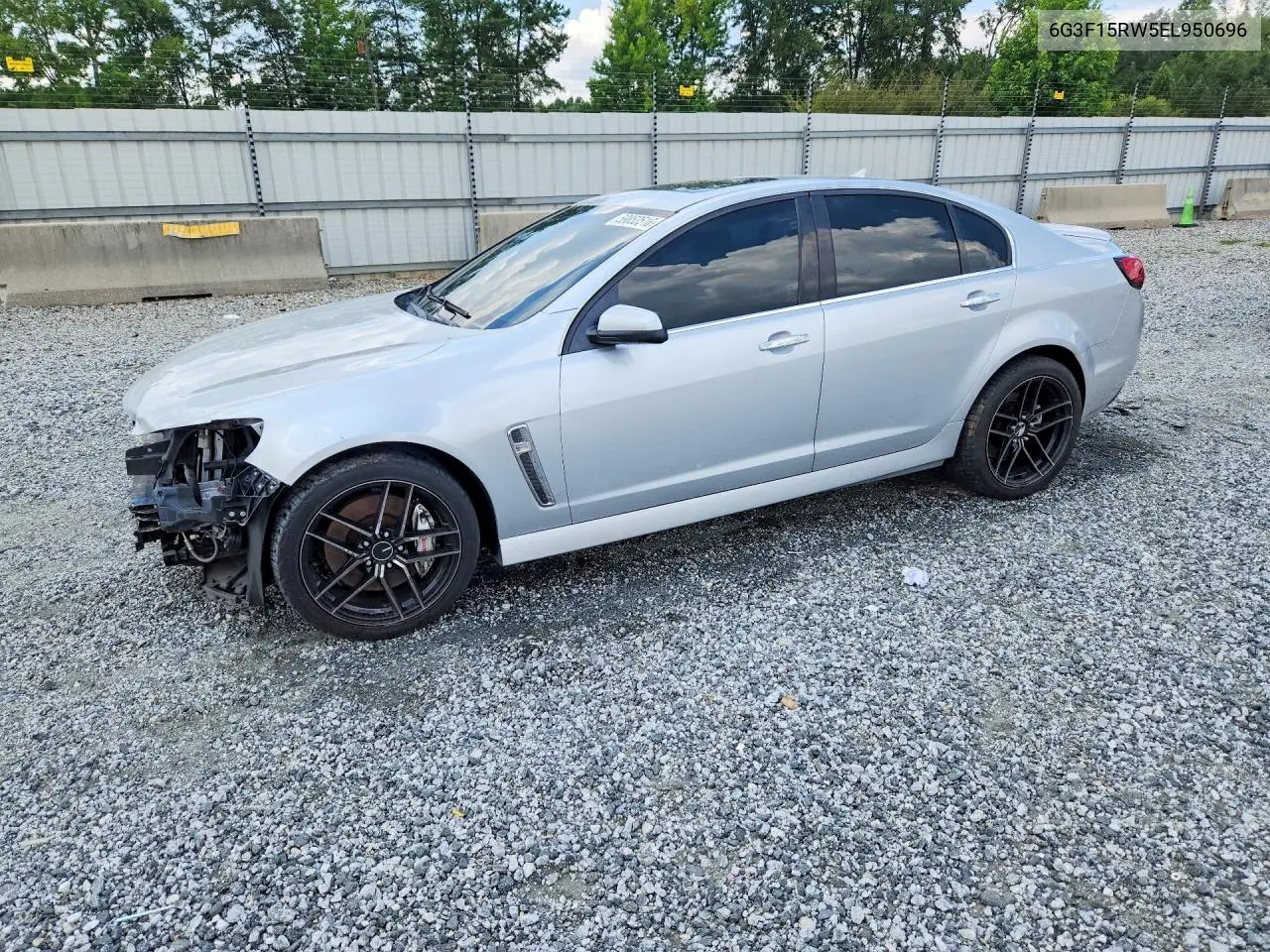 2014 Chevrolet Ss VIN: 6G3F15RW5EL950696 Lot: 59853516