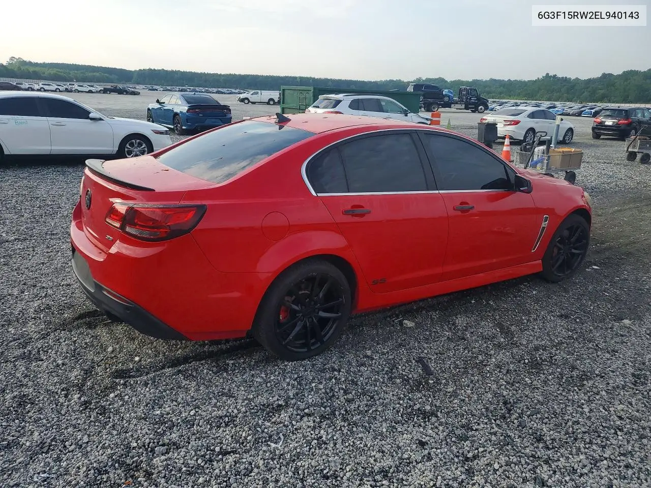2014 Chevrolet Ss VIN: 6G3F15RW2EL940143 Lot: 59954976