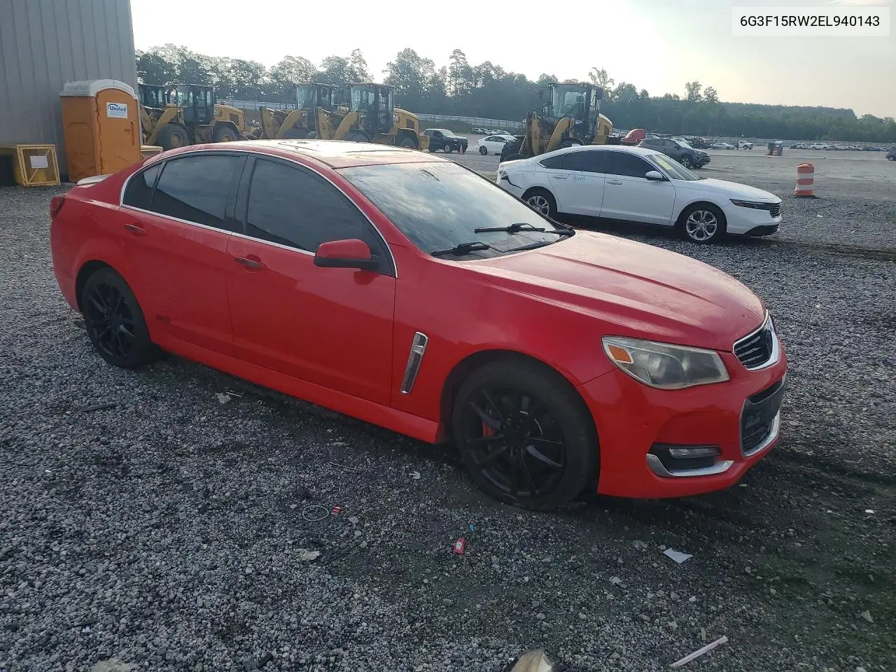 2014 Chevrolet Ss VIN: 6G3F15RW2EL940143 Lot: 59954976