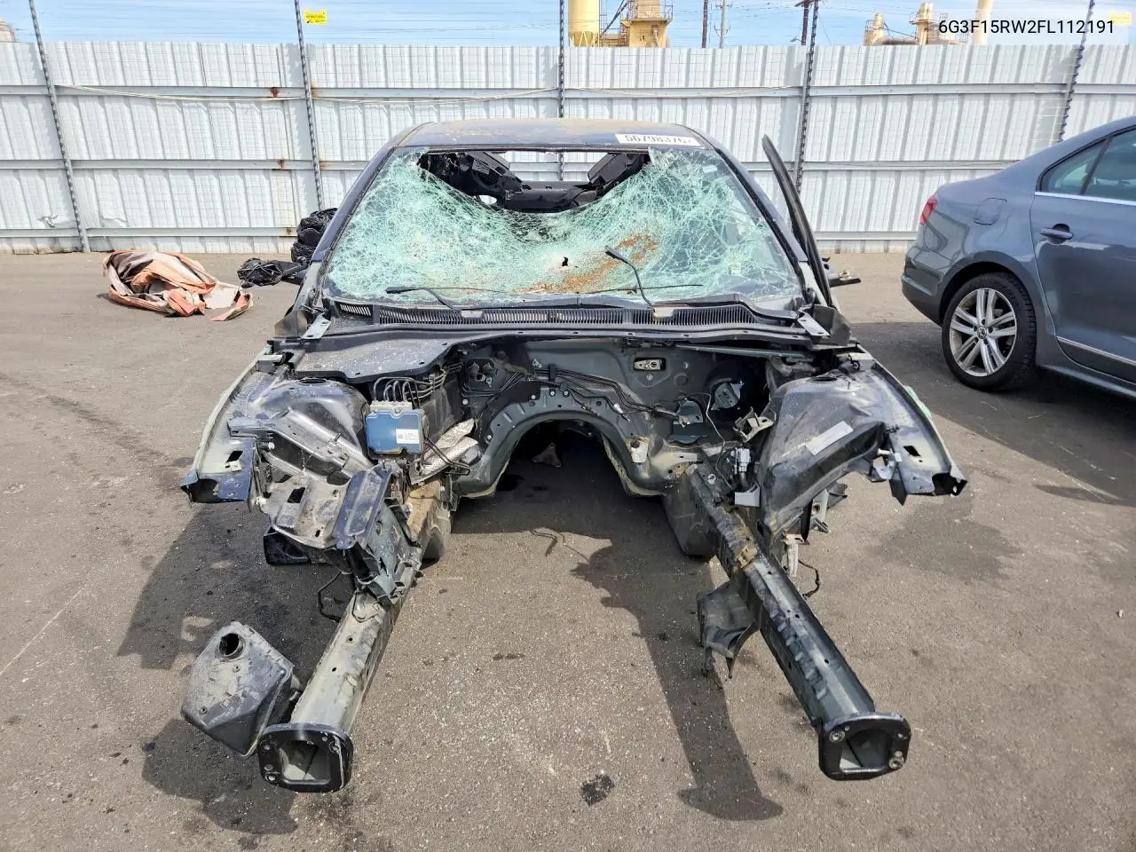 2015 Chevrolet Ss VIN: 6G3F15RW2FL112191 Lot: 56798376