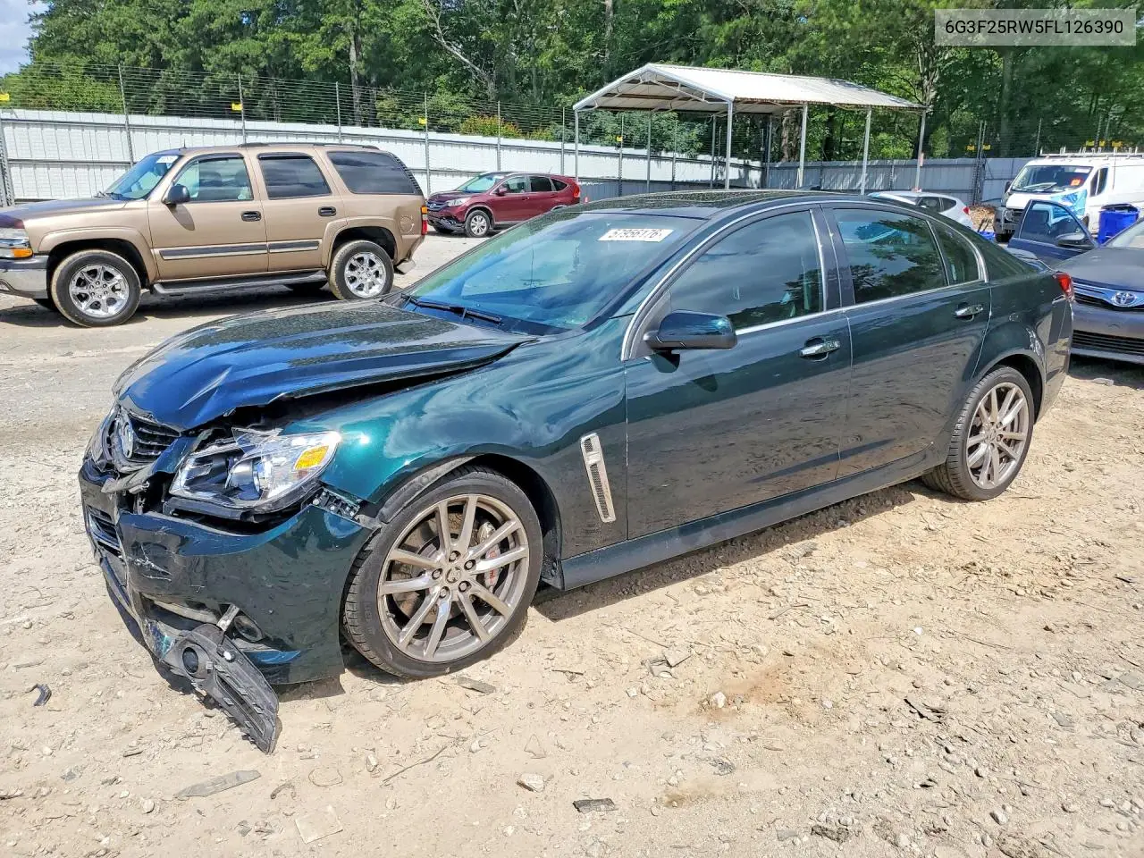 2015 Chevrolet Ss VIN: 6G3F25RW5FL126390 Lot: 57956176