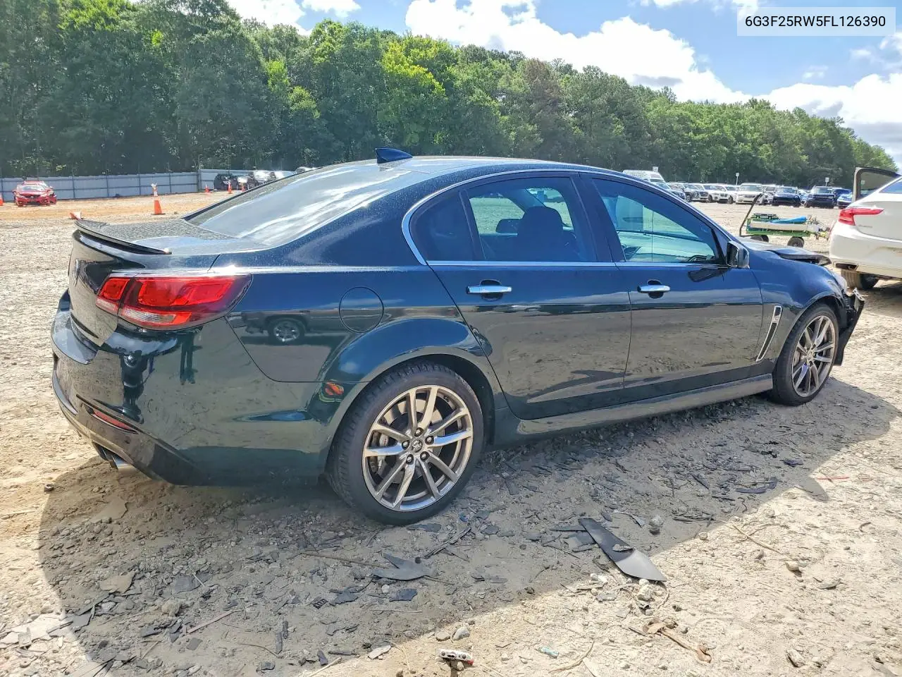 2015 Chevrolet Ss VIN: 6G3F25RW5FL126390 Lot: 57956176