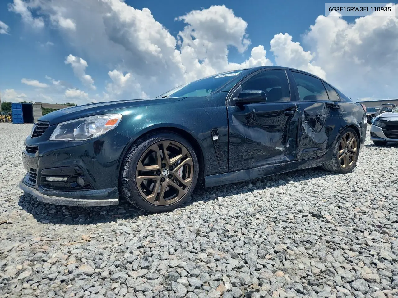 2015 Chevrolet Ss VIN: 6G3F15RW3FL110935 Lot: 60313216