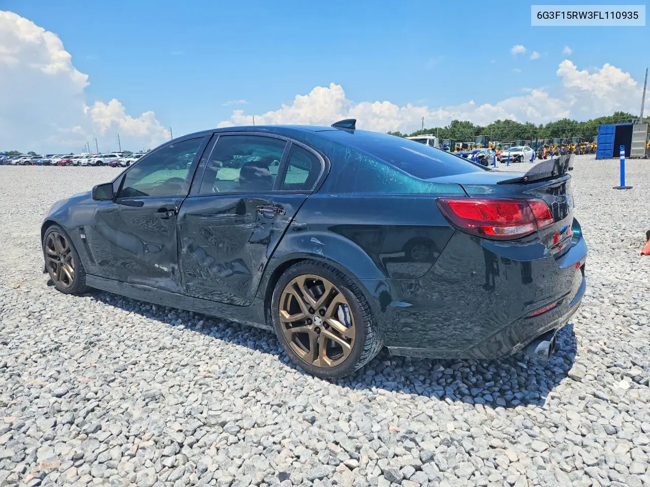 2015 Chevrolet Ss VIN: 6G3F15RW3FL110935 Lot: 60313216
