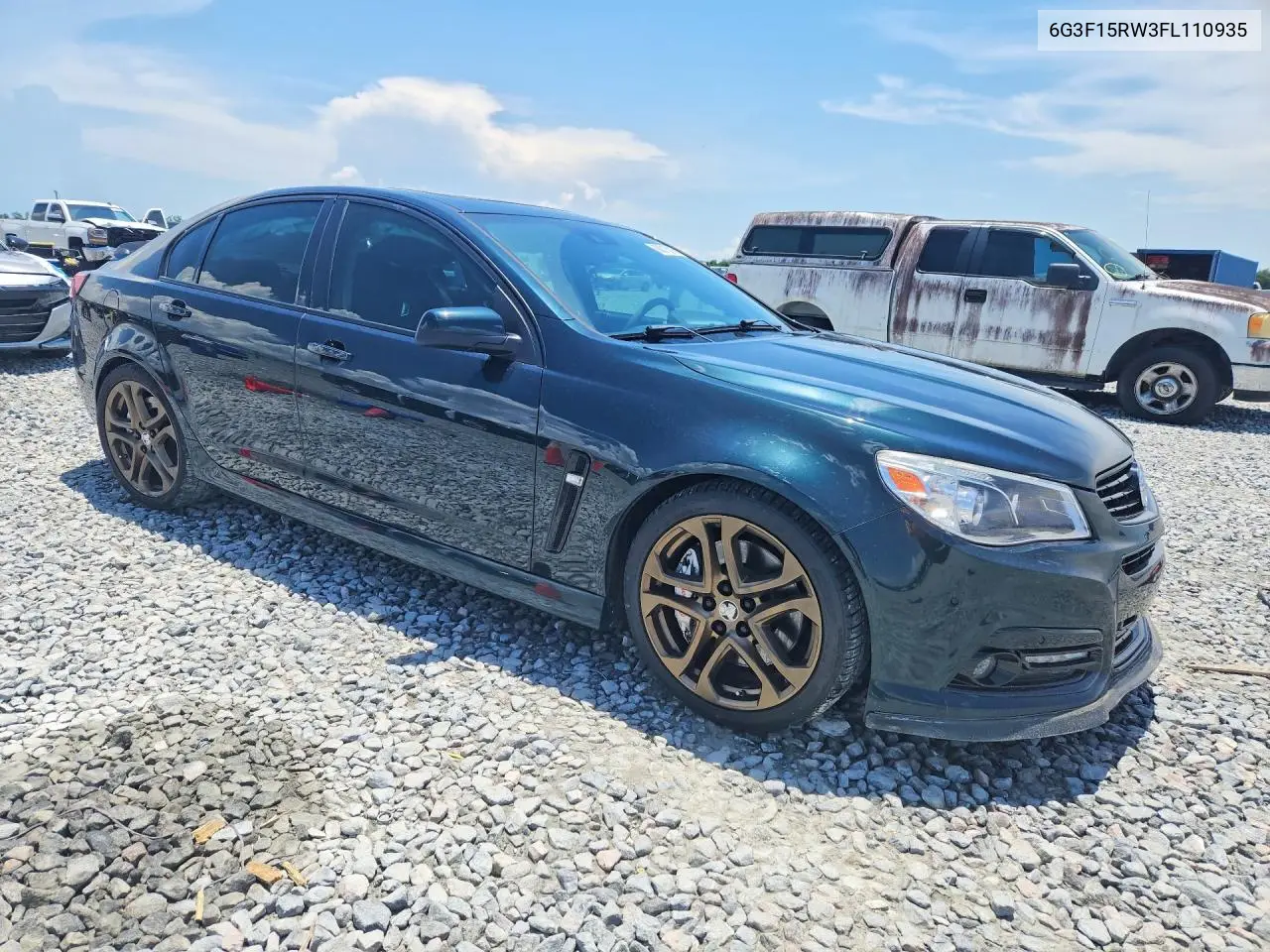 2015 Chevrolet Ss VIN: 6G3F15RW3FL110935 Lot: 60313216
