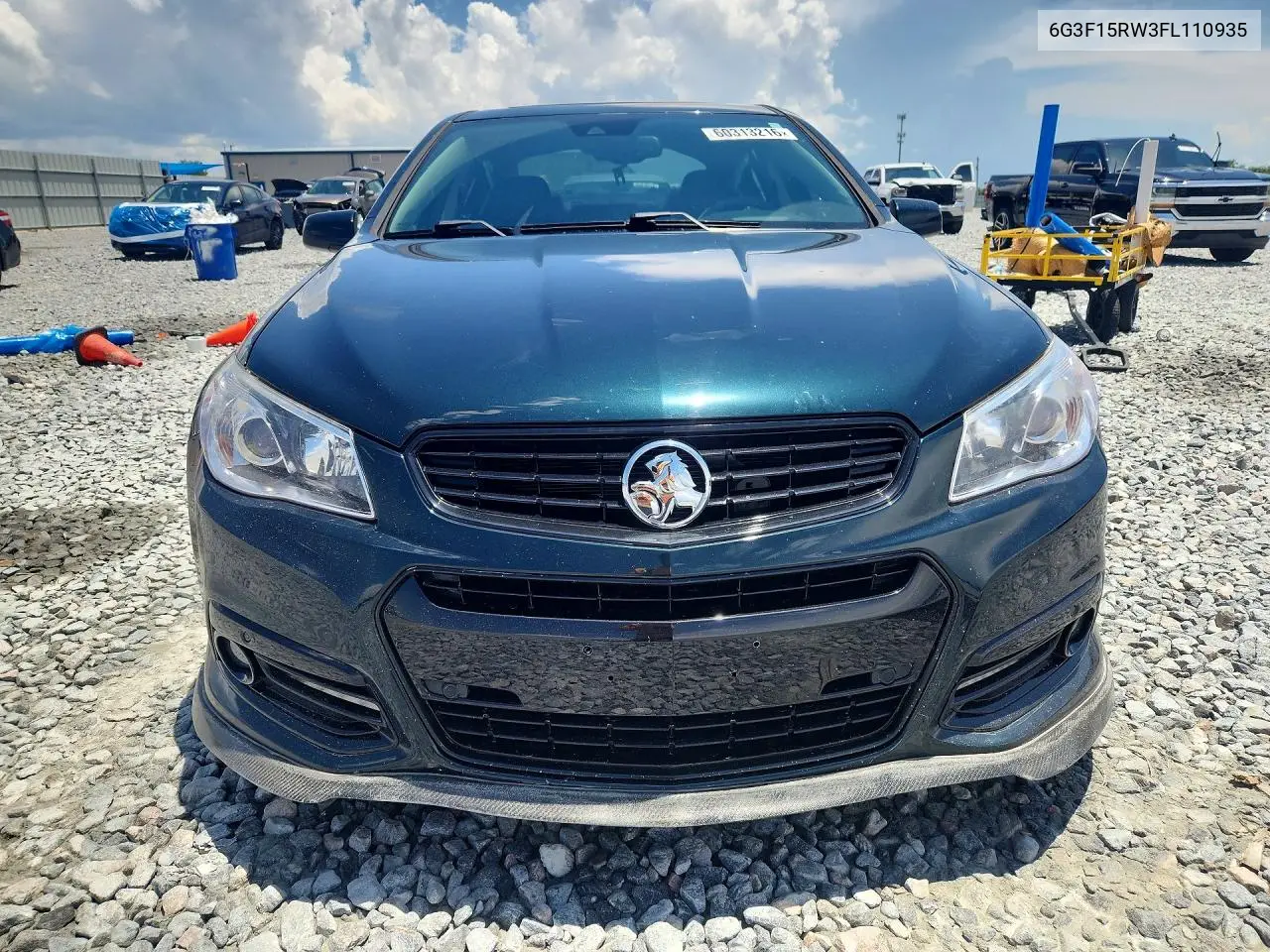 2015 Chevrolet Ss VIN: 6G3F15RW3FL110935 Lot: 60313216