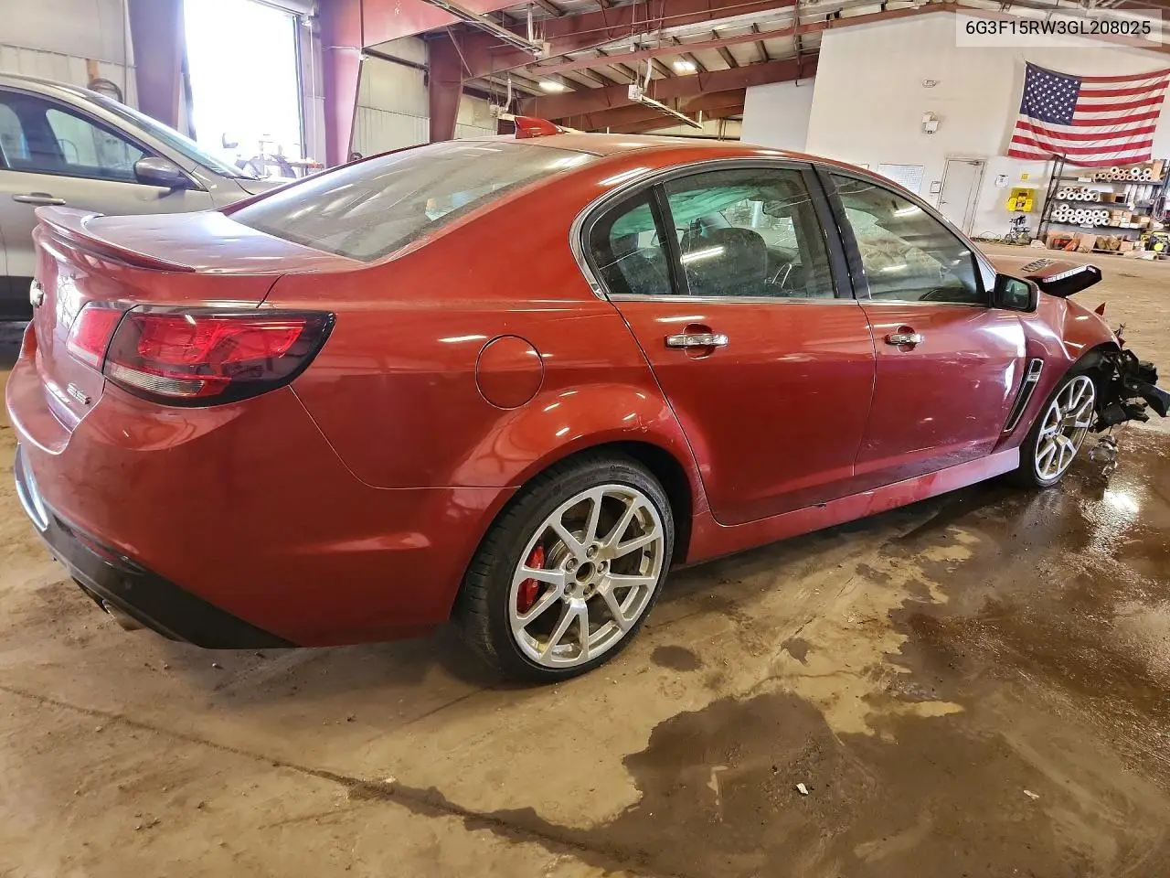 2016 Chevrolet Ss VIN: 6G3F15RW3GL208025 Lot: 60016376