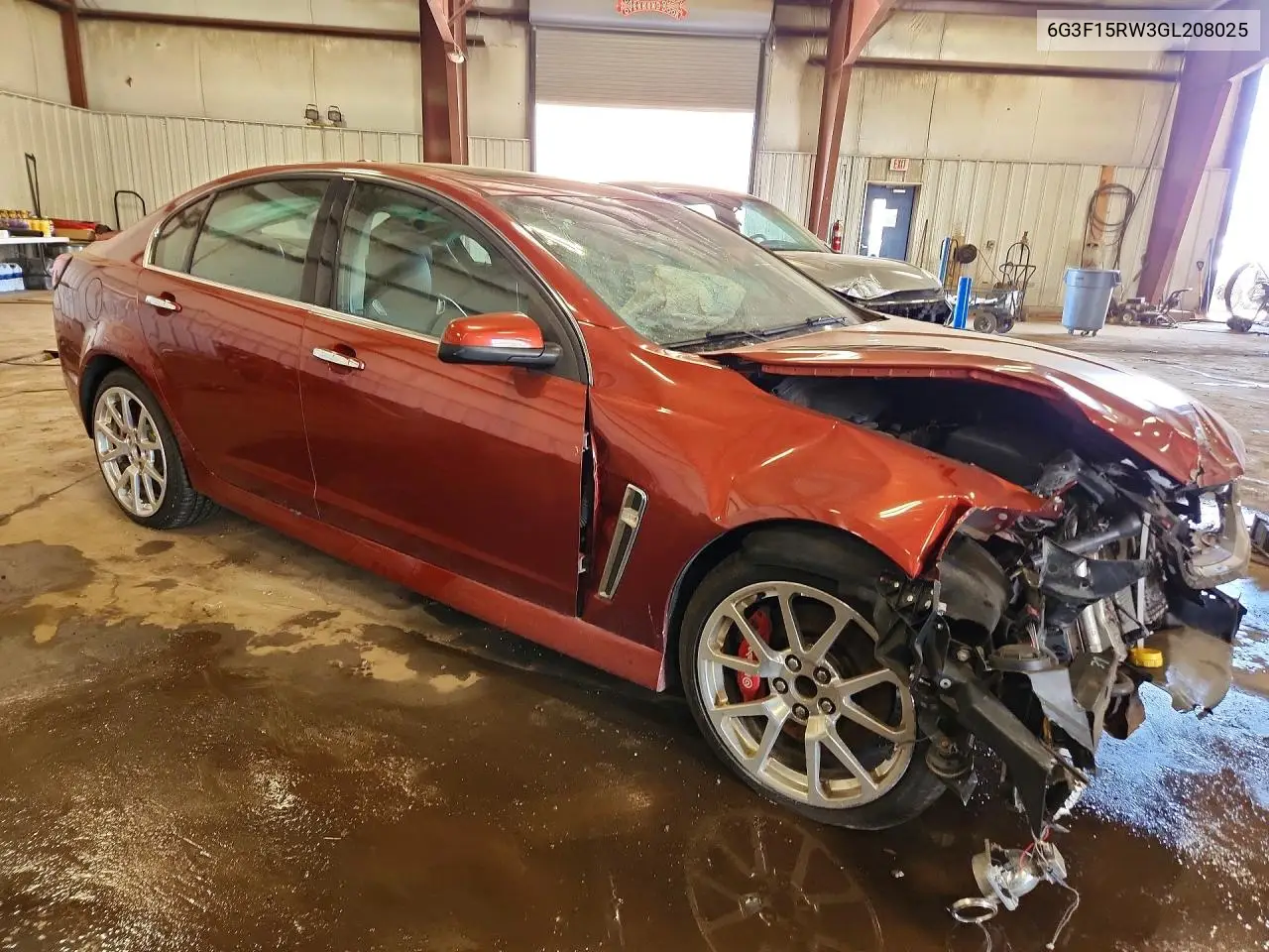 2016 Chevrolet Ss VIN: 6G3F15RW3GL208025 Lot: 60016376