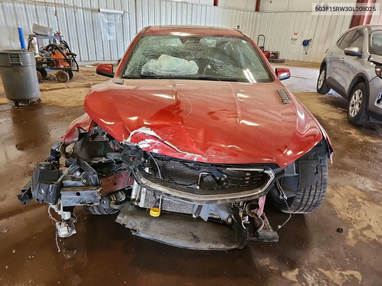 2016 Chevrolet Ss VIN: 6G3F15RW3GL208025 Lot: 60016376