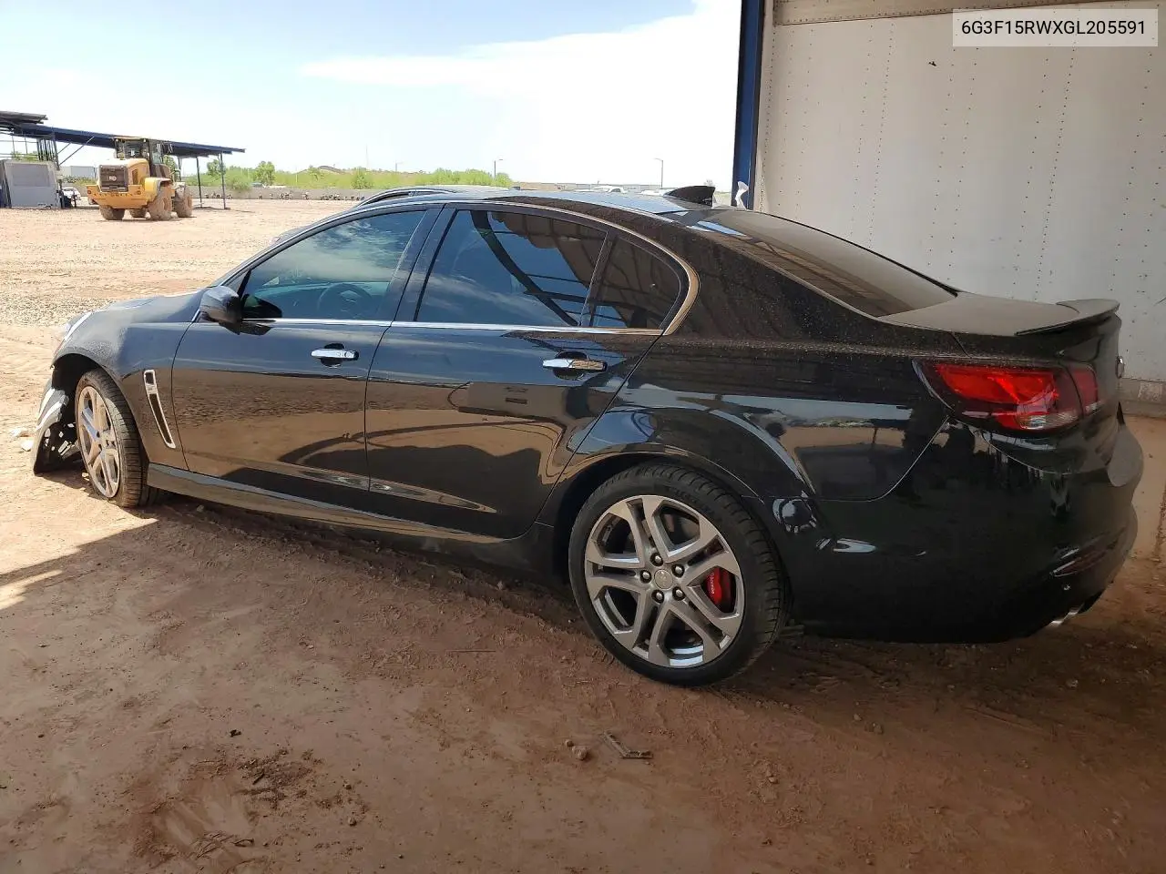 2016 Chevrolet Ss VIN: 6G3F15RWXGL205591 Lot: 61035346