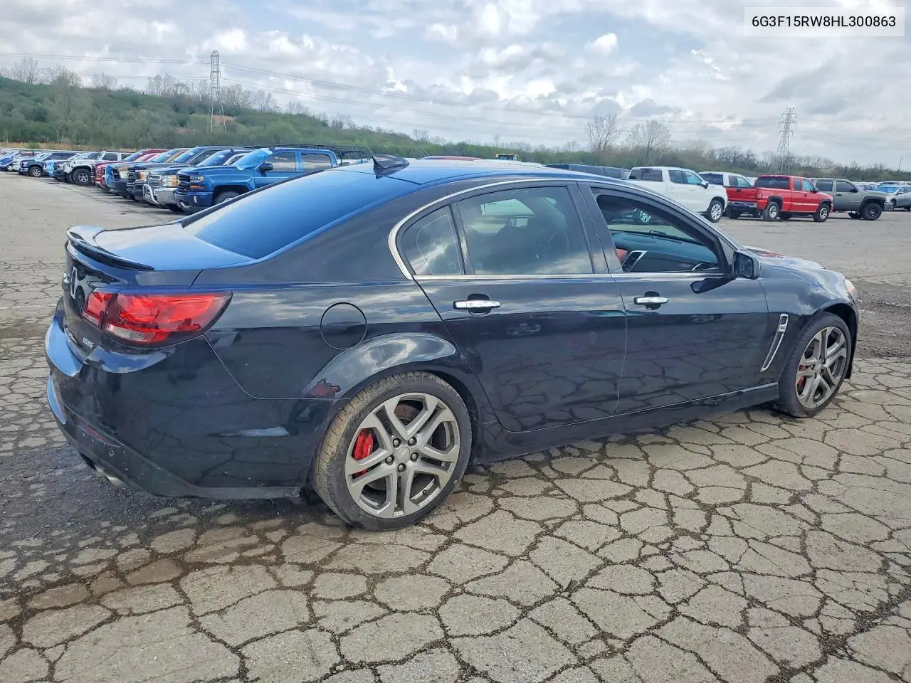 2017 Chevrolet Ss VIN: 6G3F15RW8HL300863 Lot: 50143456