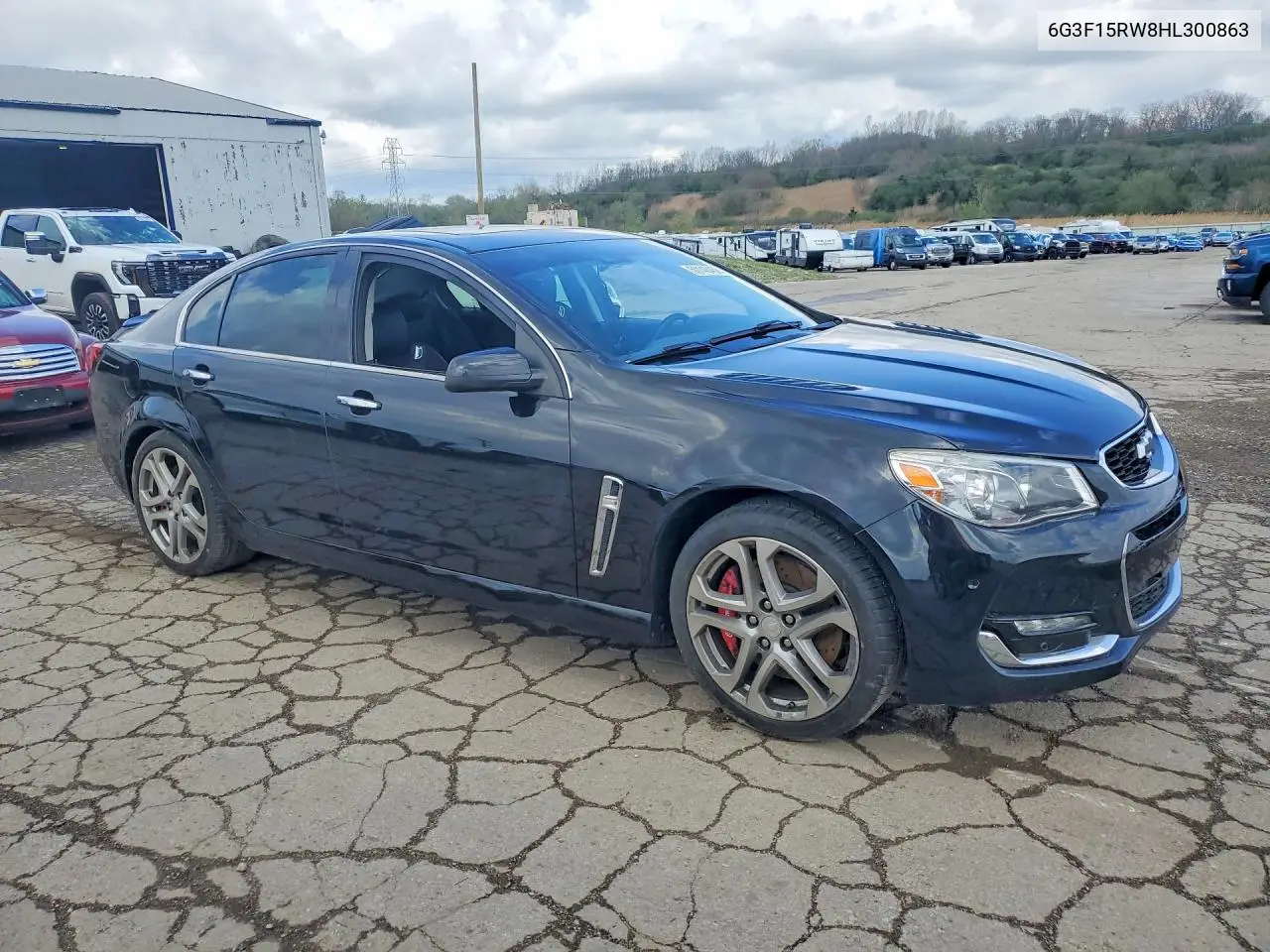 2017 Chevrolet Ss VIN: 6G3F15RW8HL300863 Lot: 50143456