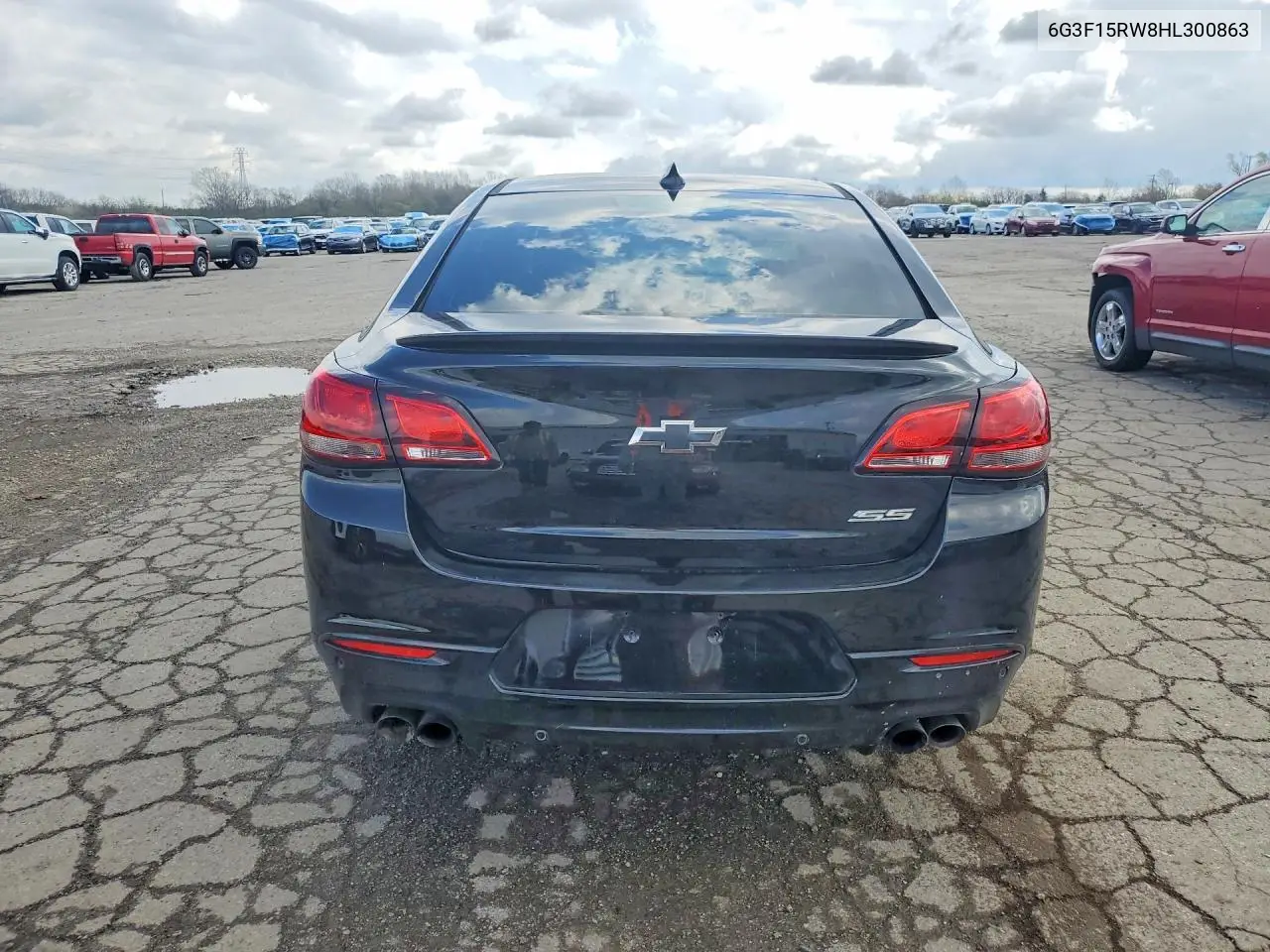 2017 Chevrolet Ss VIN: 6G3F15RW8HL300863 Lot: 50143456