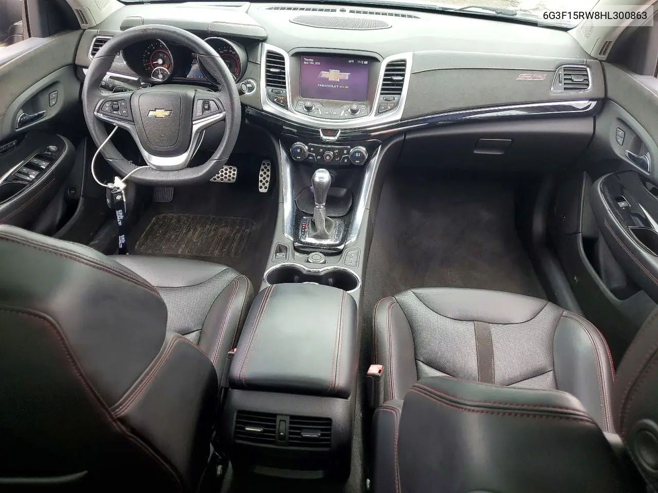 2017 Chevrolet Ss VIN: 6G3F15RW8HL300863 Lot: 50143456