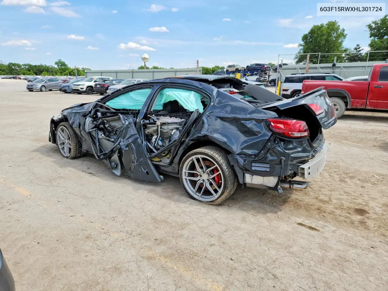 2017 Chevrolet Ss VIN: 6G3F15RWXHL301724 Lot: 51548336