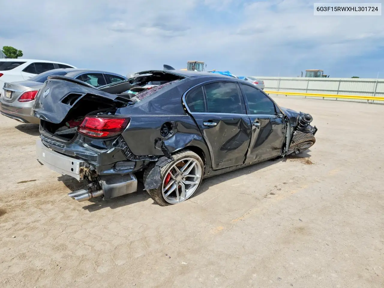 2017 Chevrolet Ss VIN: 6G3F15RWXHL301724 Lot: 51548336