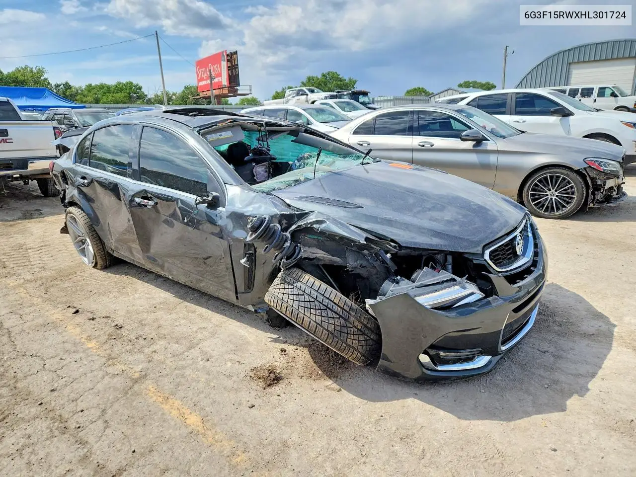 2017 Chevrolet Ss VIN: 6G3F15RWXHL301724 Lot: 51548336