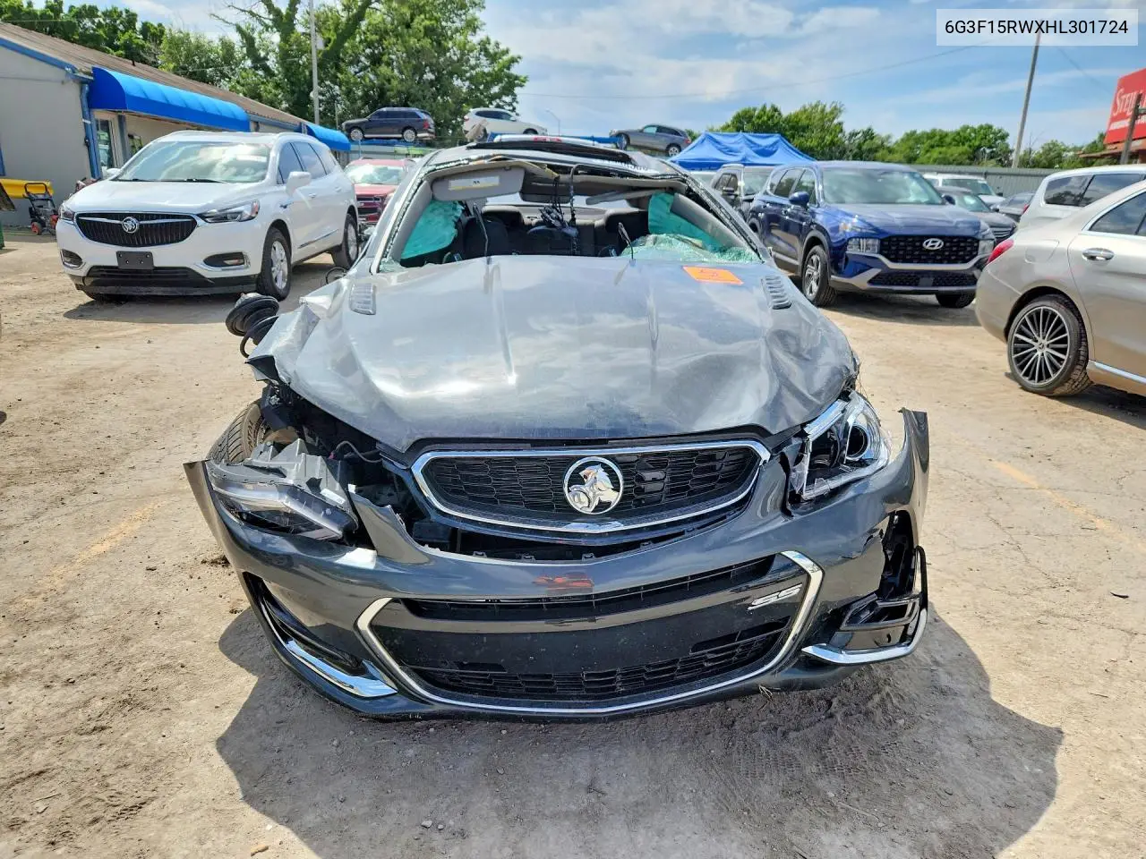 2017 Chevrolet Ss VIN: 6G3F15RWXHL301724 Lot: 51548336