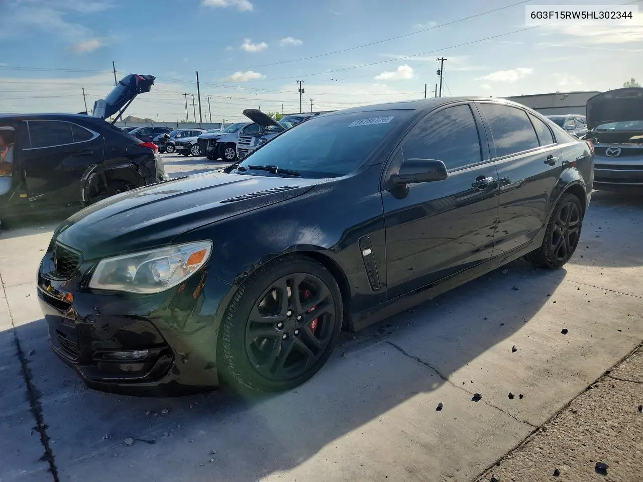 2017 Chevrolet Ss VIN: 6G3F15RW5HL302344 Lot: 56788176