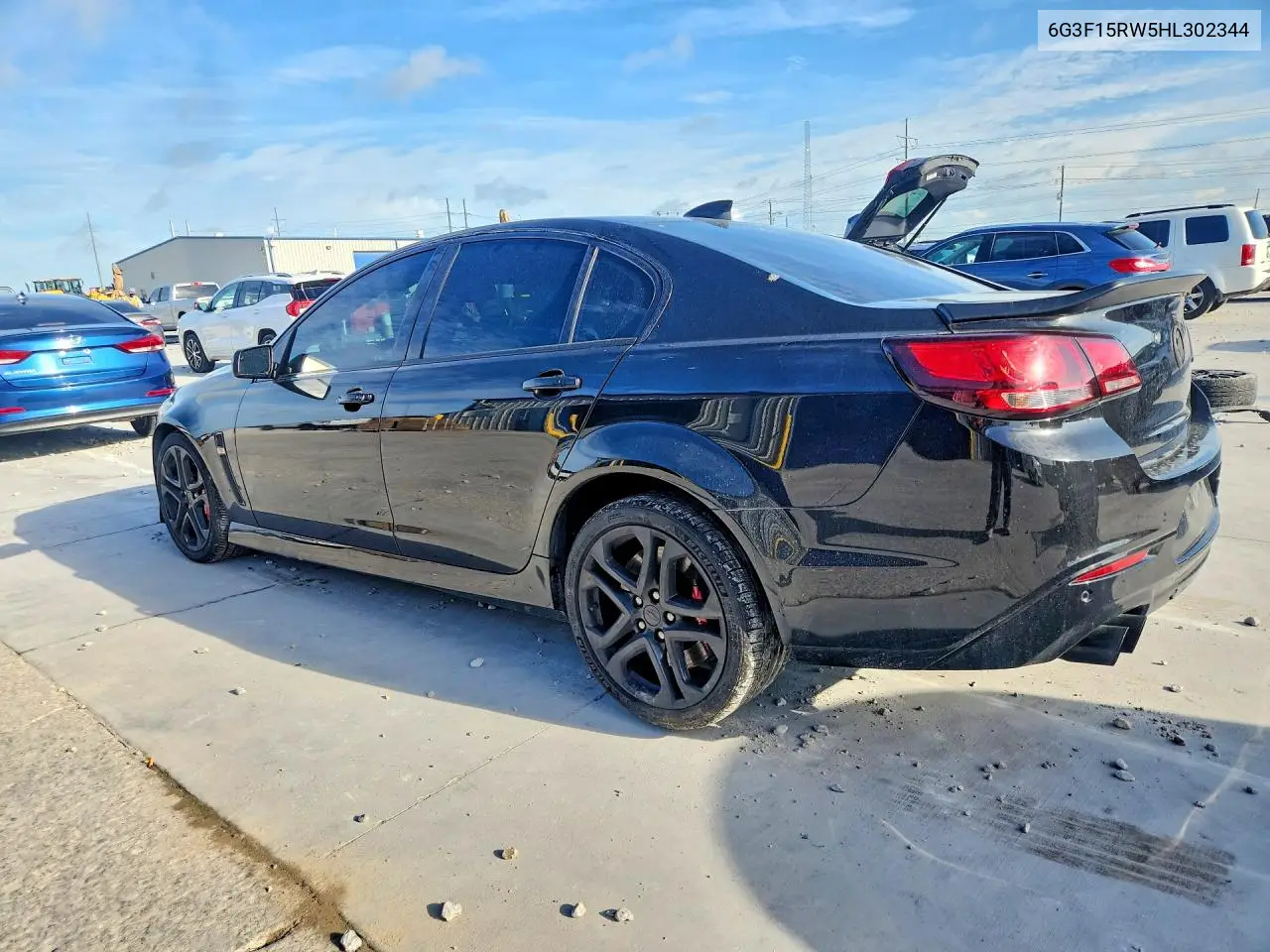 2017 Chevrolet Ss VIN: 6G3F15RW5HL302344 Lot: 56788176