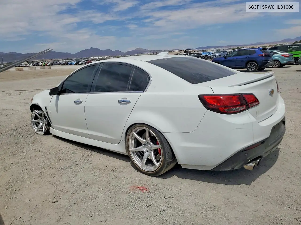 2017 Chevrolet Ss VIN: 6G3F15RW0HL310061 Lot: 60885156