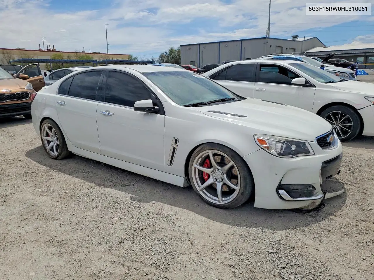 2017 Chevrolet Ss VIN: 6G3F15RW0HL310061 Lot: 60885156