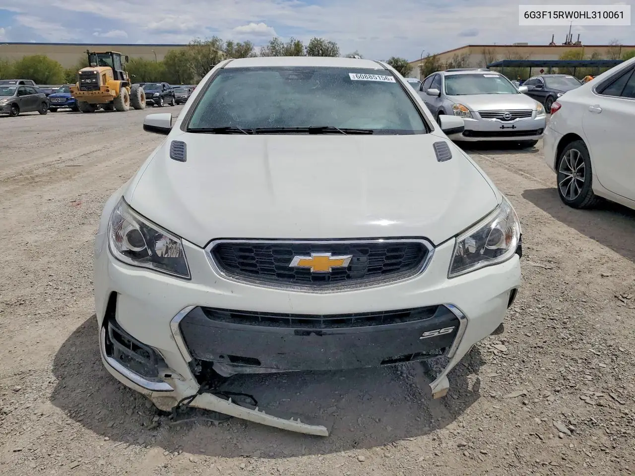 2017 Chevrolet Ss VIN: 6G3F15RW0HL310061 Lot: 60885156
