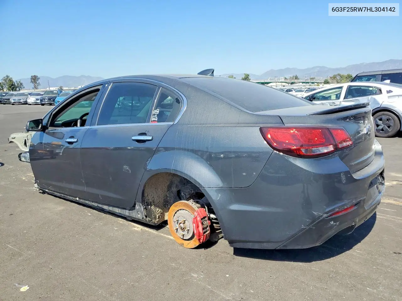 2027 Chevrolet Ss VIN: 6G3F25RW7HL304142 Lot: 45473496