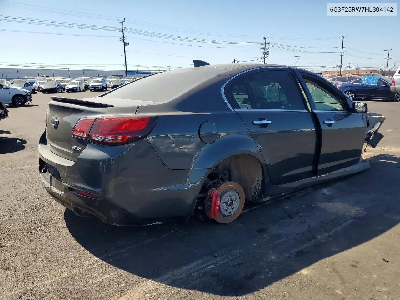2027 Chevrolet Ss VIN: 6G3F25RW7HL304142 Lot: 45473496