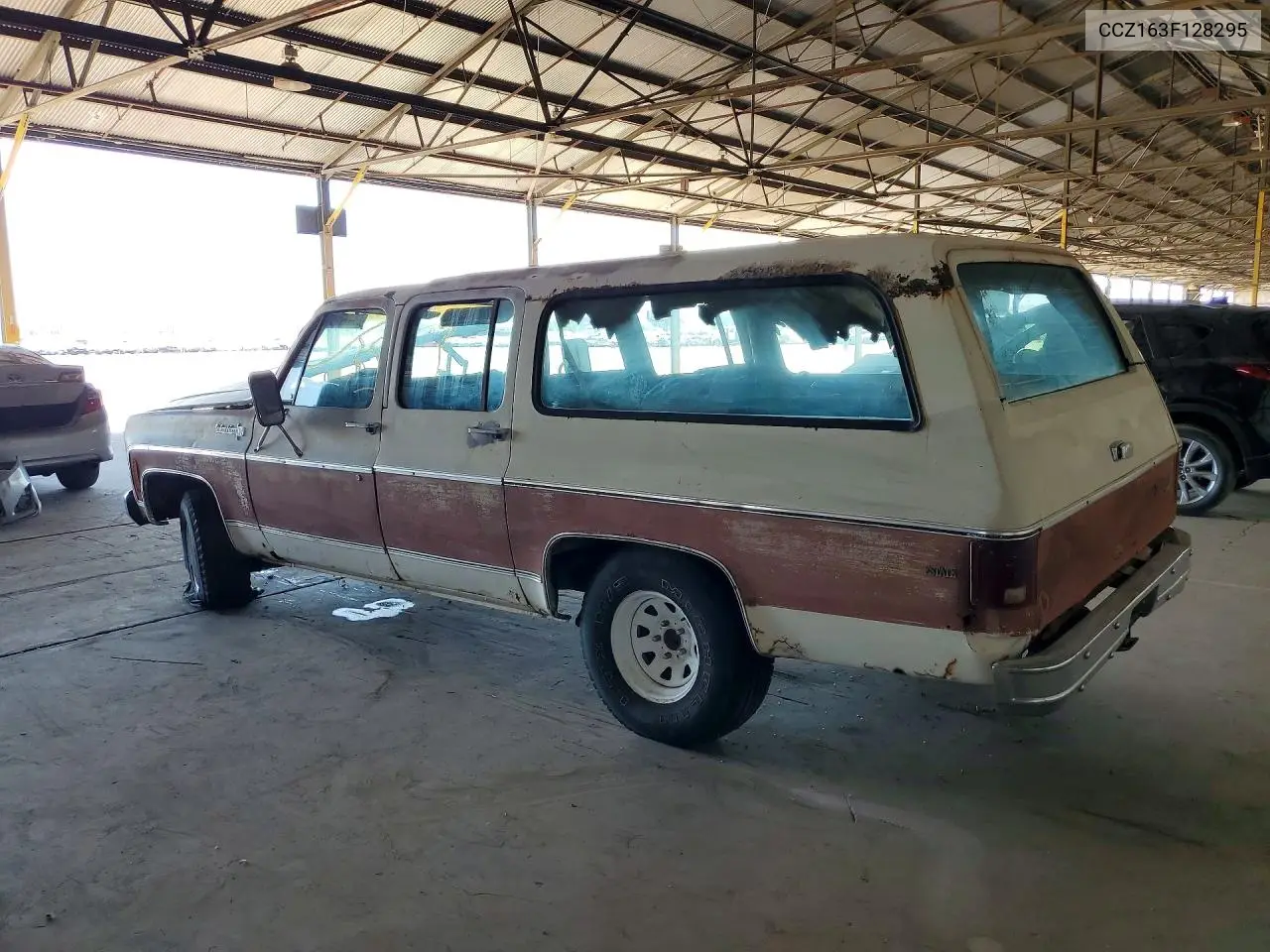 1973 Chevrolet Suburban VIN: CCZ163F128295 Lot: 58417656