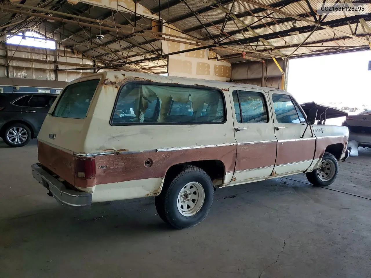 1973 Chevrolet Suburban VIN: CCZ163F128295 Lot: 58417656