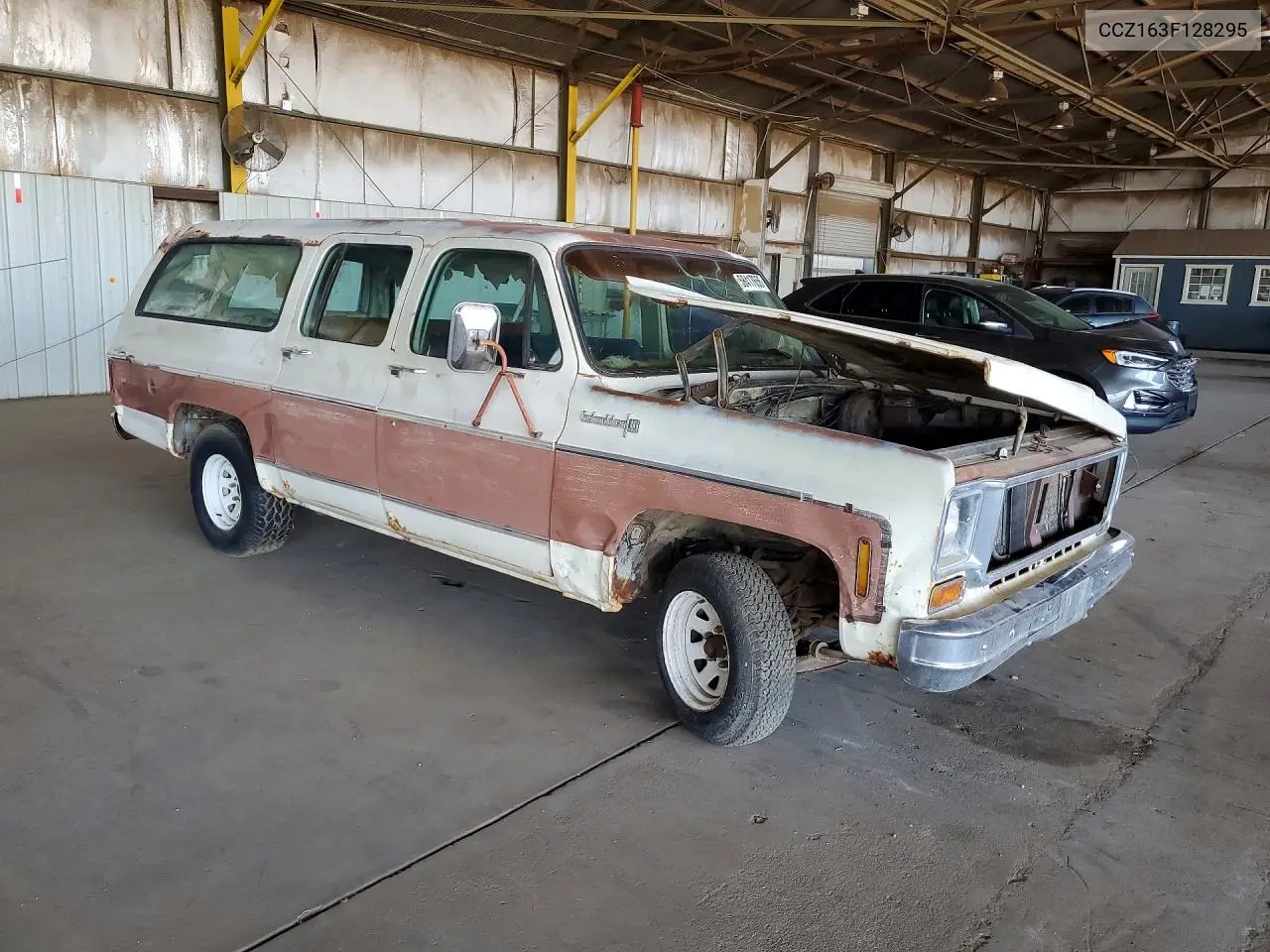 1973 Chevrolet Suburban VIN: CCZ163F128295 Lot: 58417656