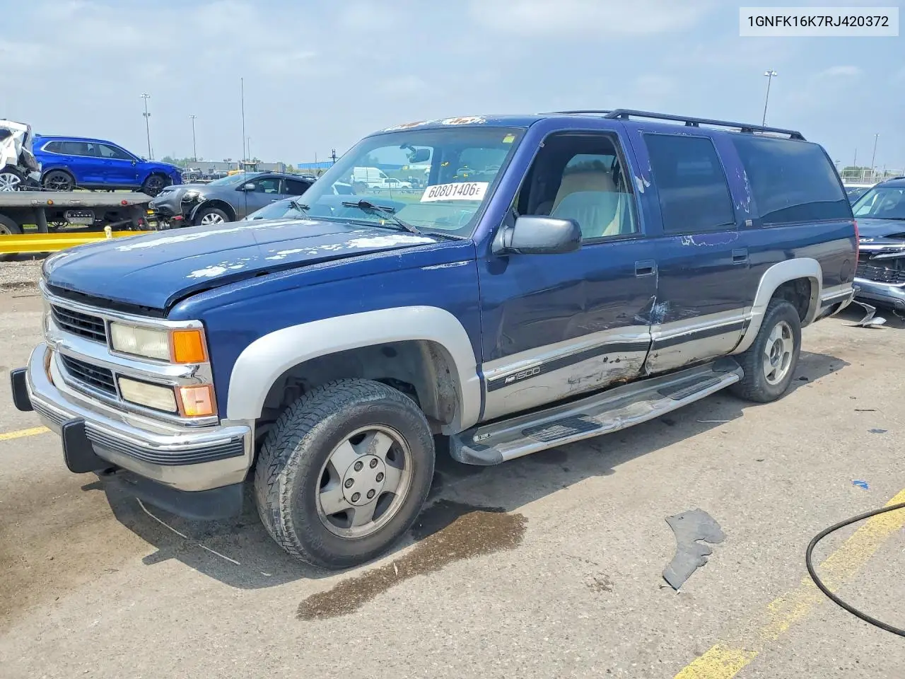 1994 Chevrolet Suburban K1500 VIN: 1GNFK16K7RJ420372 Lot: 60801406
