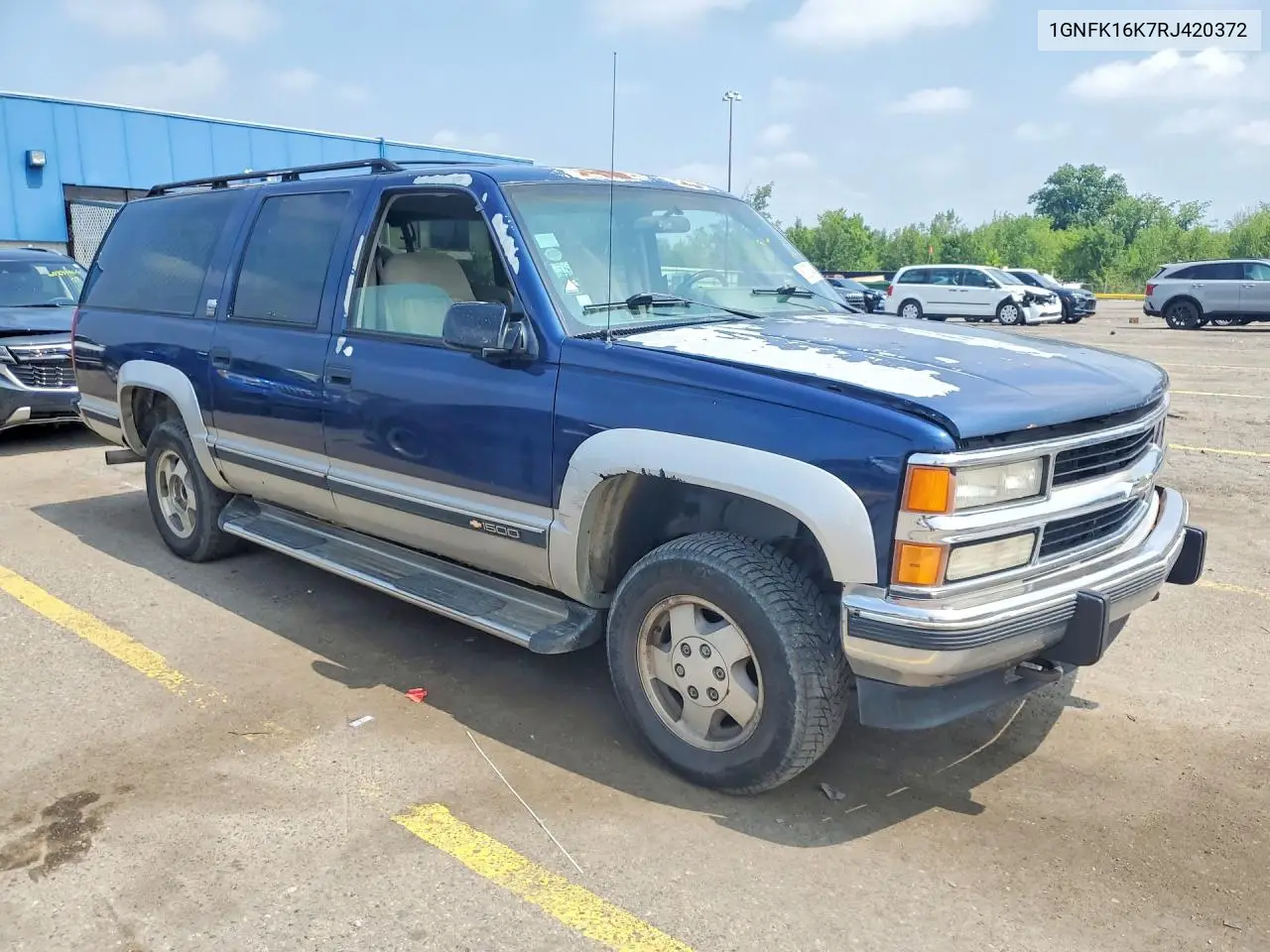 1994 Chevrolet Suburban K1500 VIN: 1GNFK16K7RJ420372 Lot: 60801406