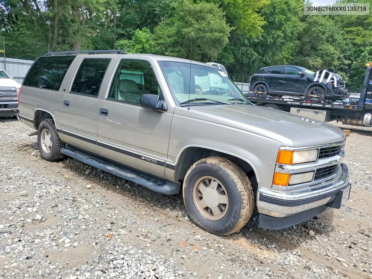 1999 Chevrolet Suburban C1500 VIN: 3GNEC16RXXG135718 Lot: 60824626