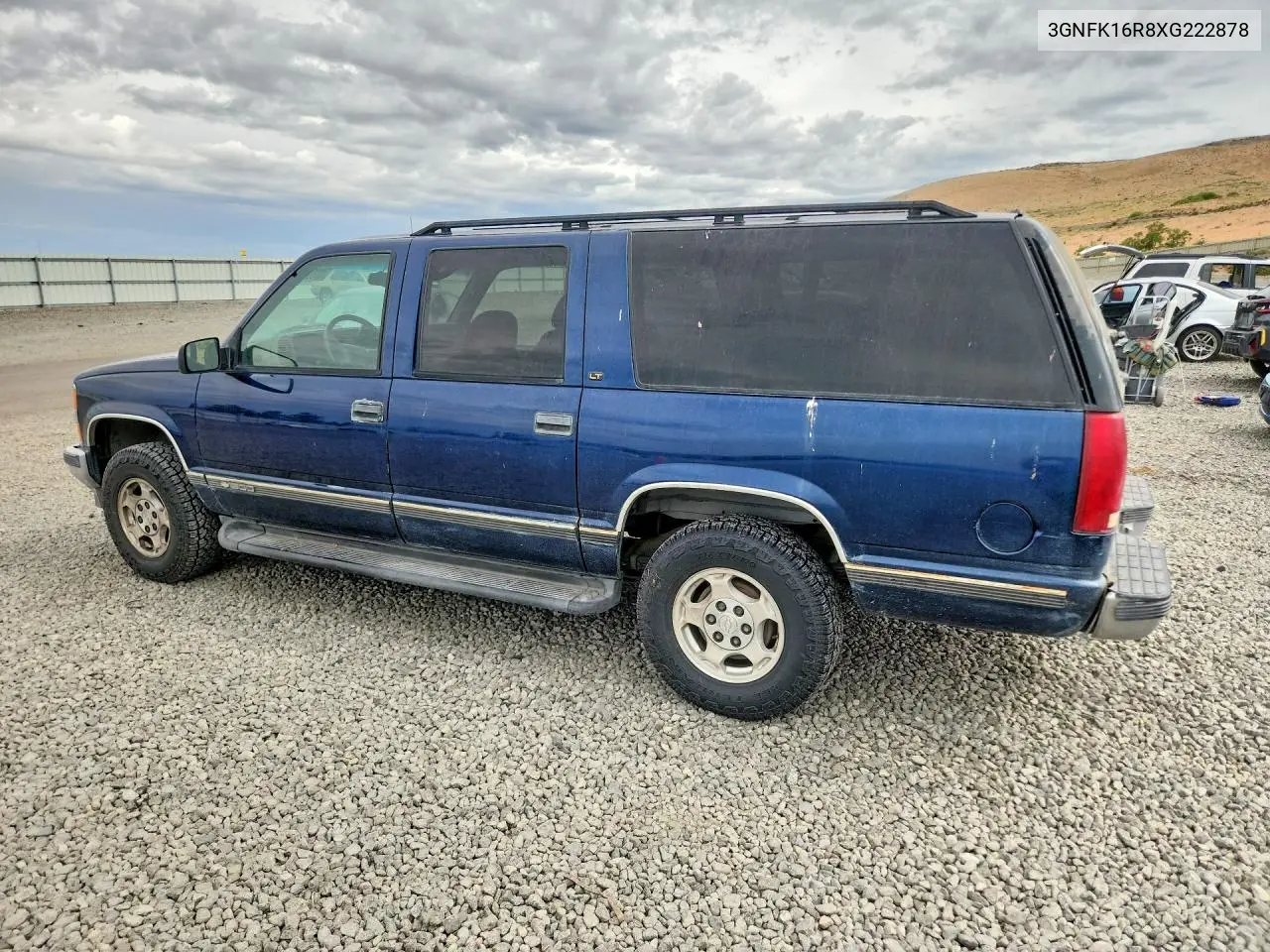 1999 Chevrolet Suburban K1500 VIN: 3GNFK16R8XG222878 Lot: 60899506