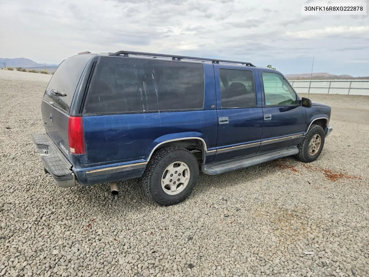 1999 Chevrolet Suburban K1500 VIN: 3GNFK16R8XG222878 Lot: 60899506