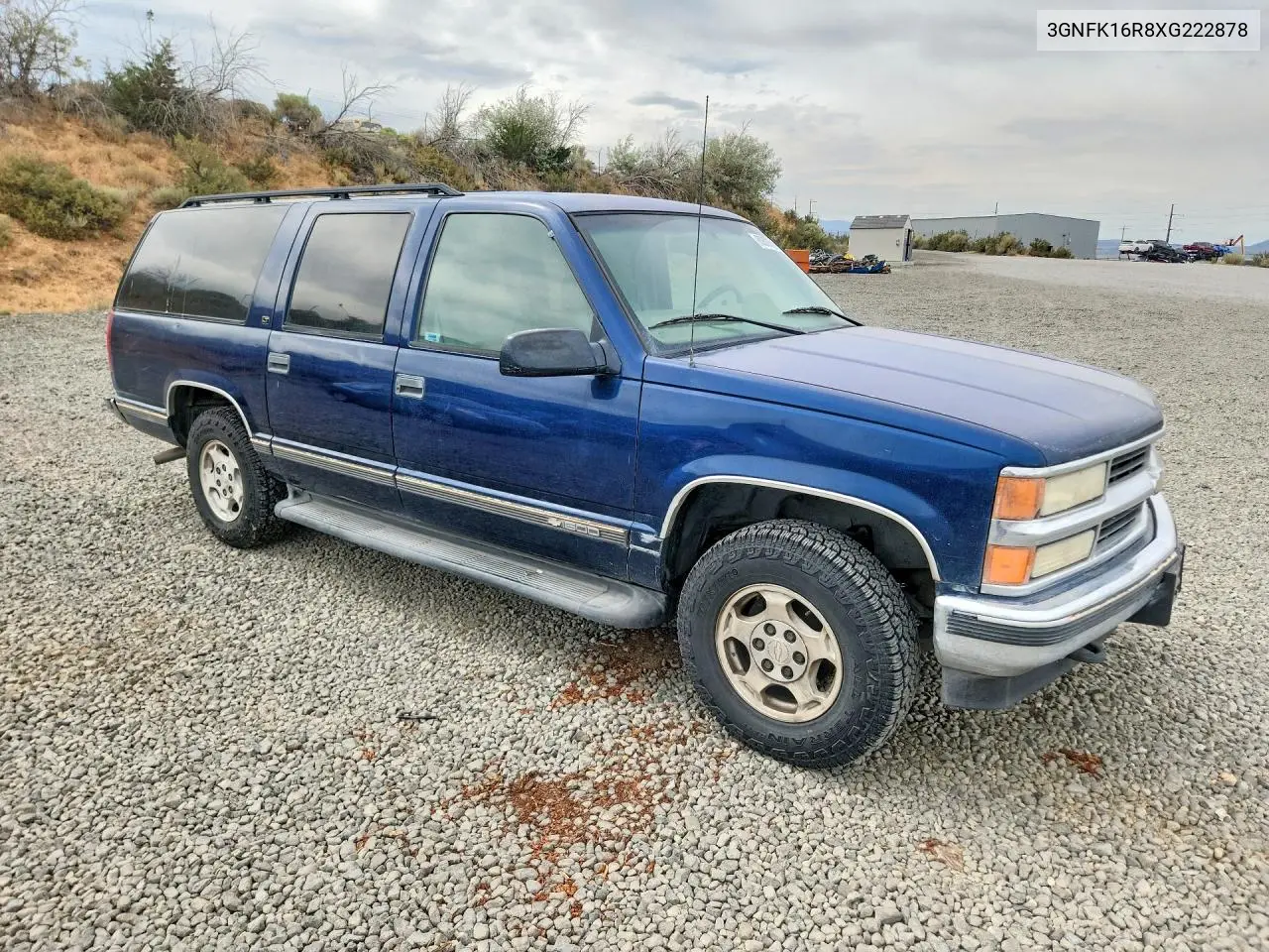 1999 Chevrolet Suburban K1500 VIN: 3GNFK16R8XG222878 Lot: 60899506