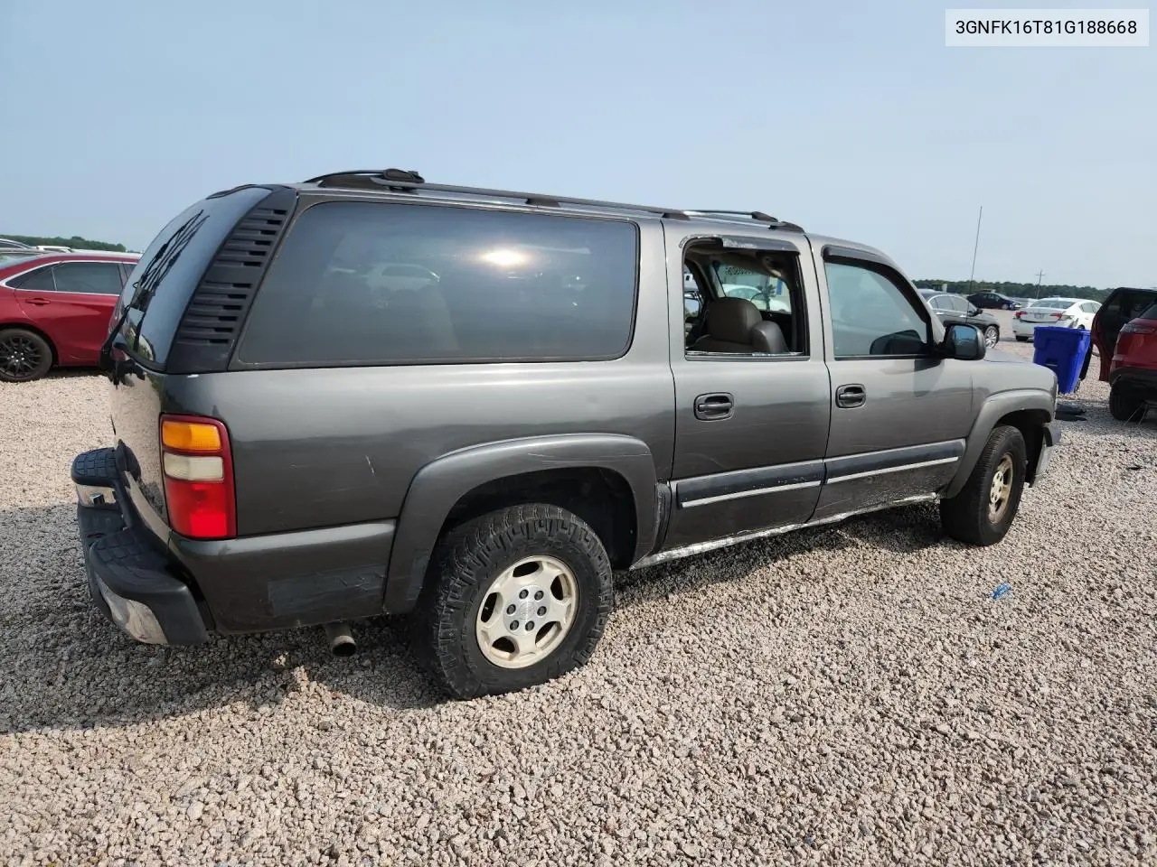 2001 Chevrolet Suburban K1500 VIN: 3GNFK16T81G188668 Lot: 60808926