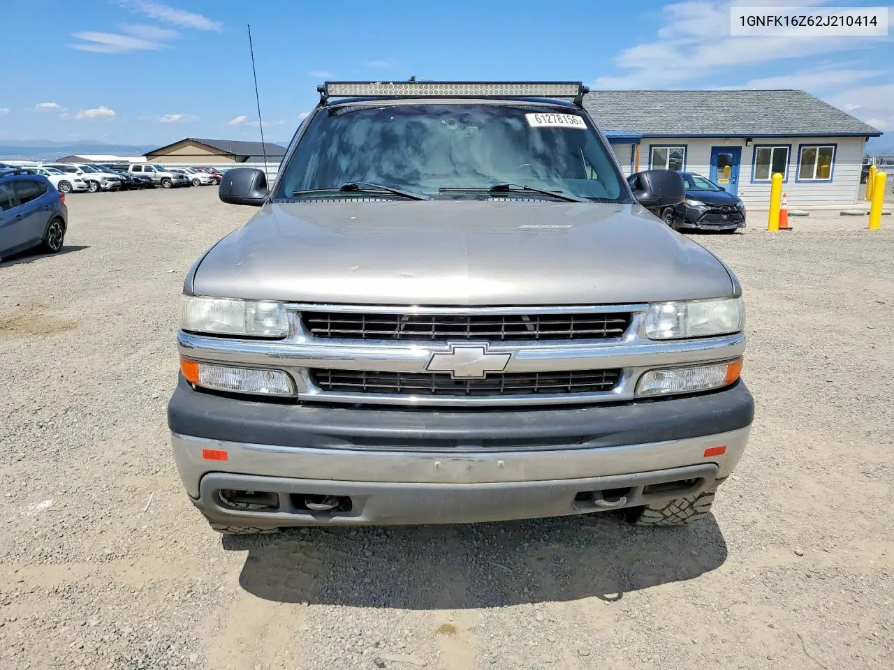2002 Chevrolet Suburban K1500 VIN: 1GNFK16Z62J210414 Lot: 61278156