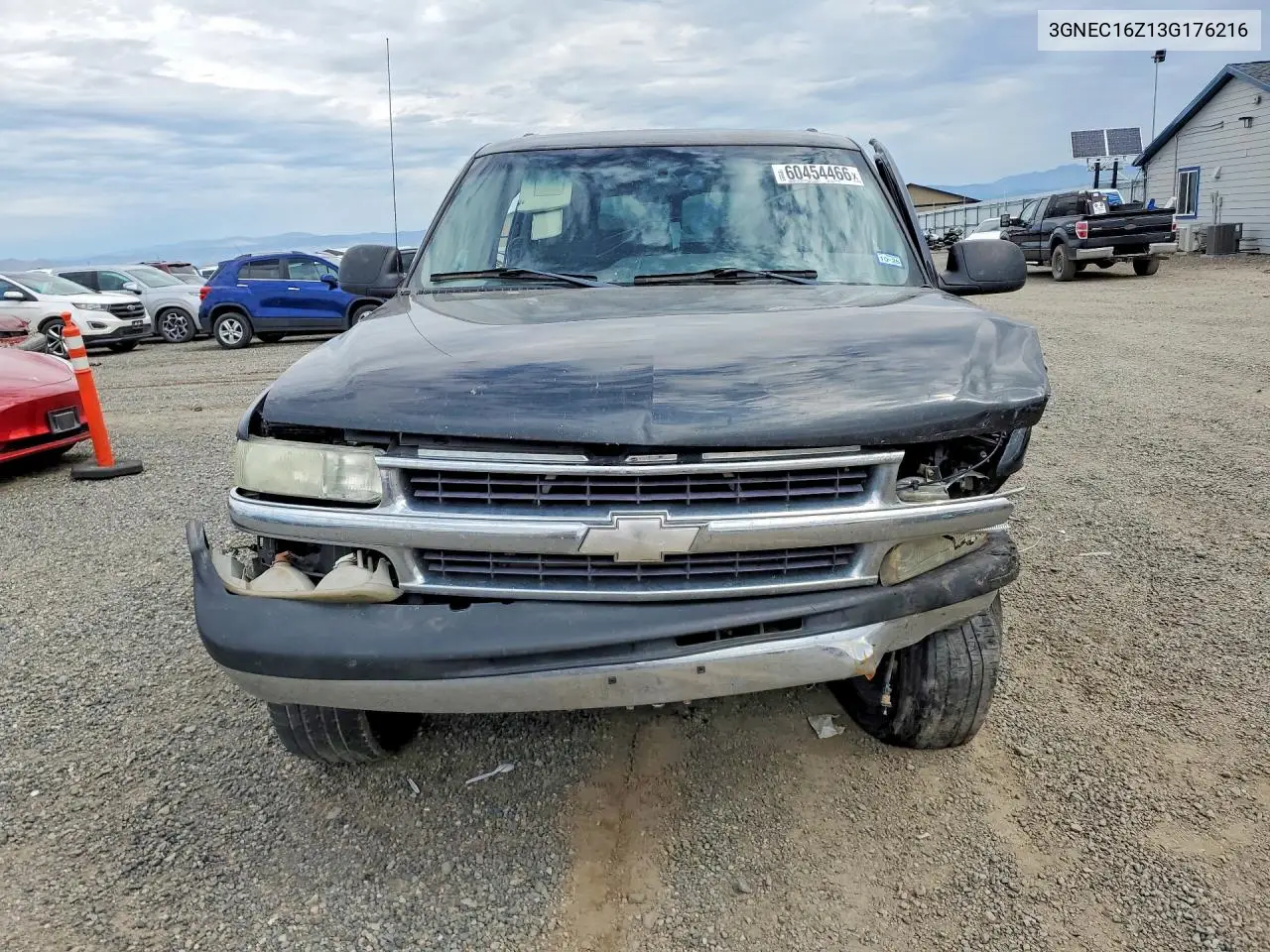 2003 Chevrolet Suburban Ls 1500 4Wd VIN: 3GNEC16Z13G176216 Lot: 60454466