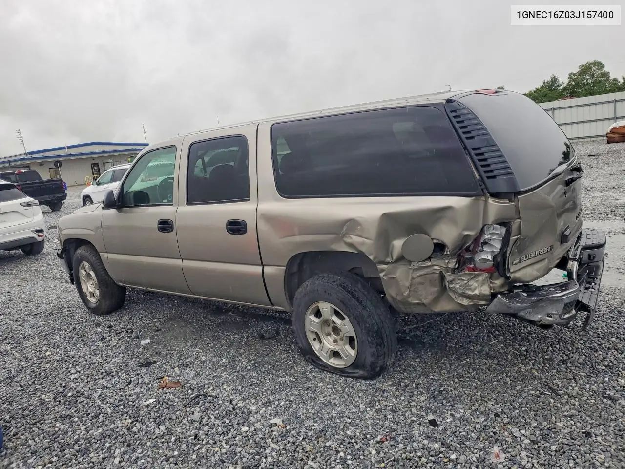 2003 Chevrolet Suburban C1500 VIN: 1GNEC16Z03J157400 Lot: 60595216