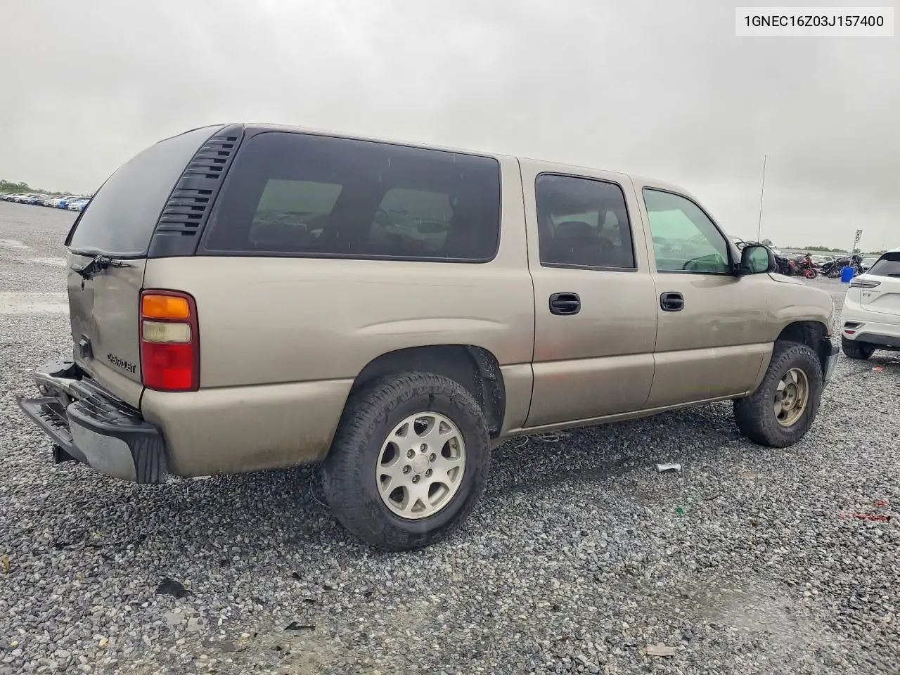 2003 Chevrolet Suburban C1500 VIN: 1GNEC16Z03J157400 Lot: 60595216