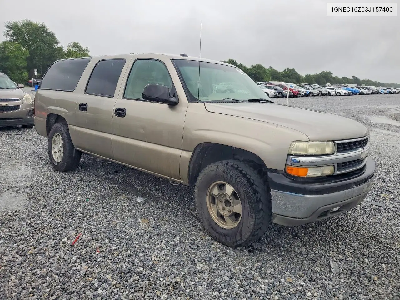 2003 Chevrolet Suburban C1500 VIN: 1GNEC16Z03J157400 Lot: 60595216