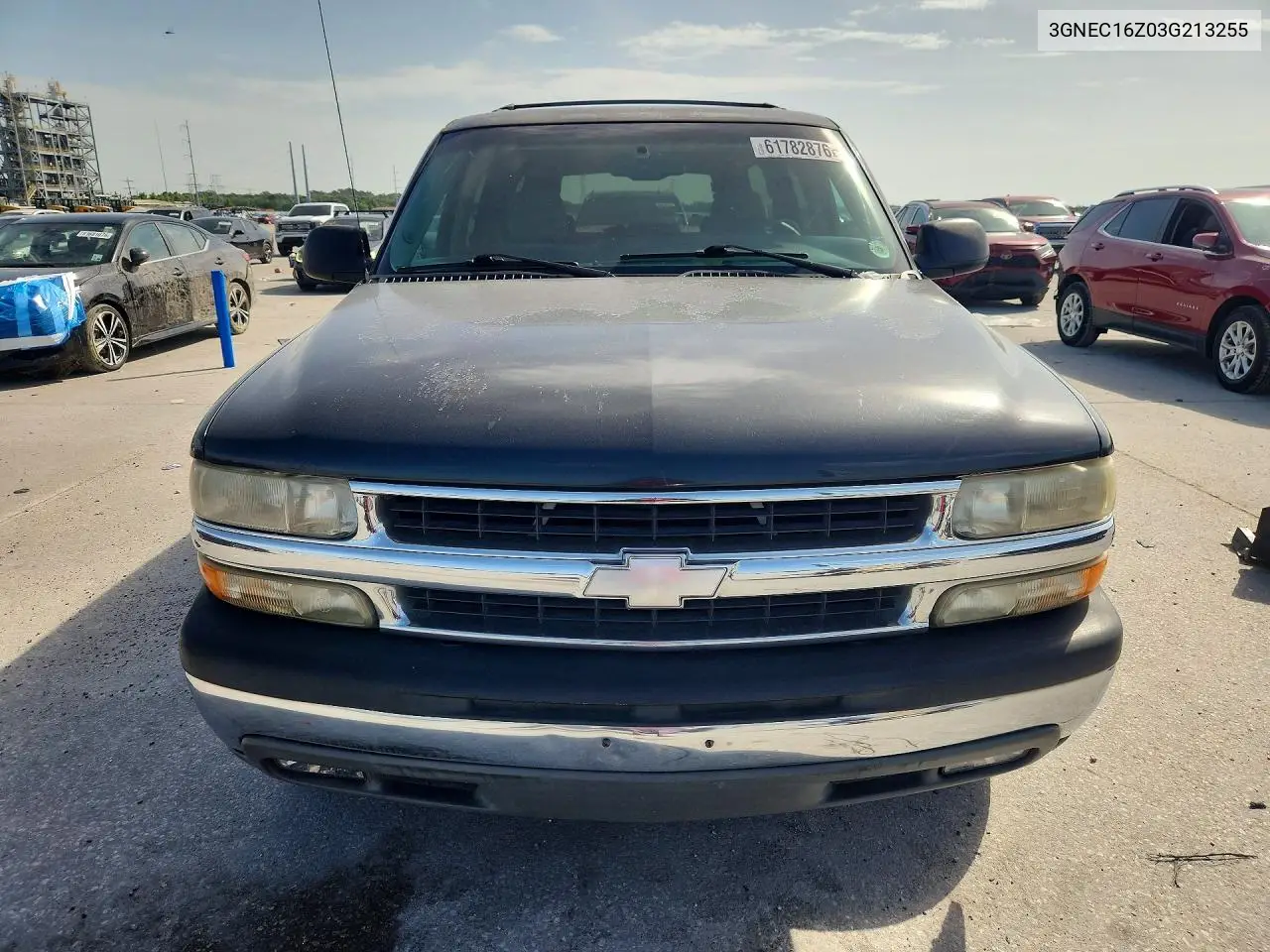2003 Chevrolet Suburban C1500 VIN: 3GNEC16Z03G213255 Lot: 61782876
