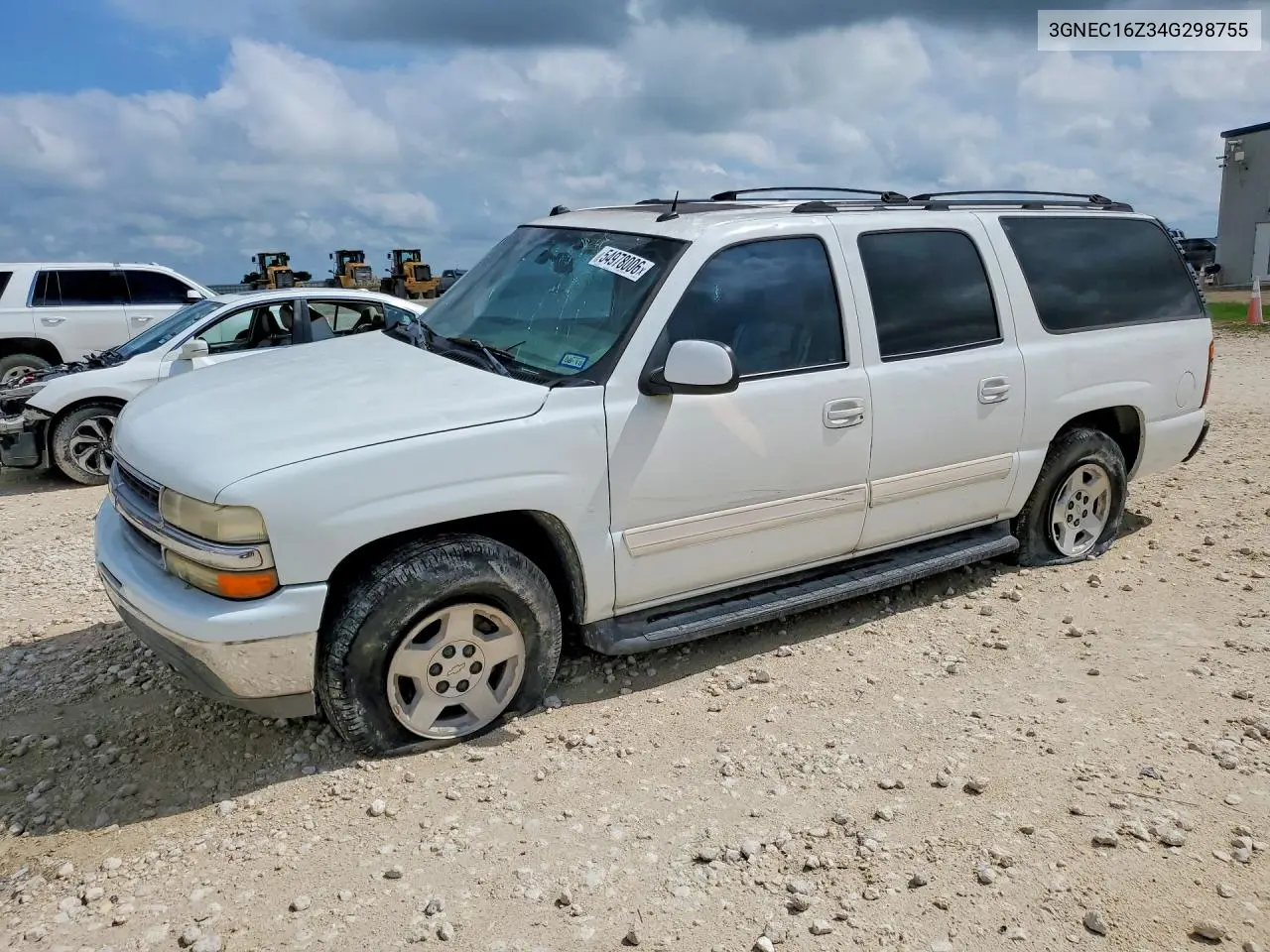 2004 Chevrolet Suburban C1500 VIN: 3GNEC16Z34G298755 Lot: 54978006