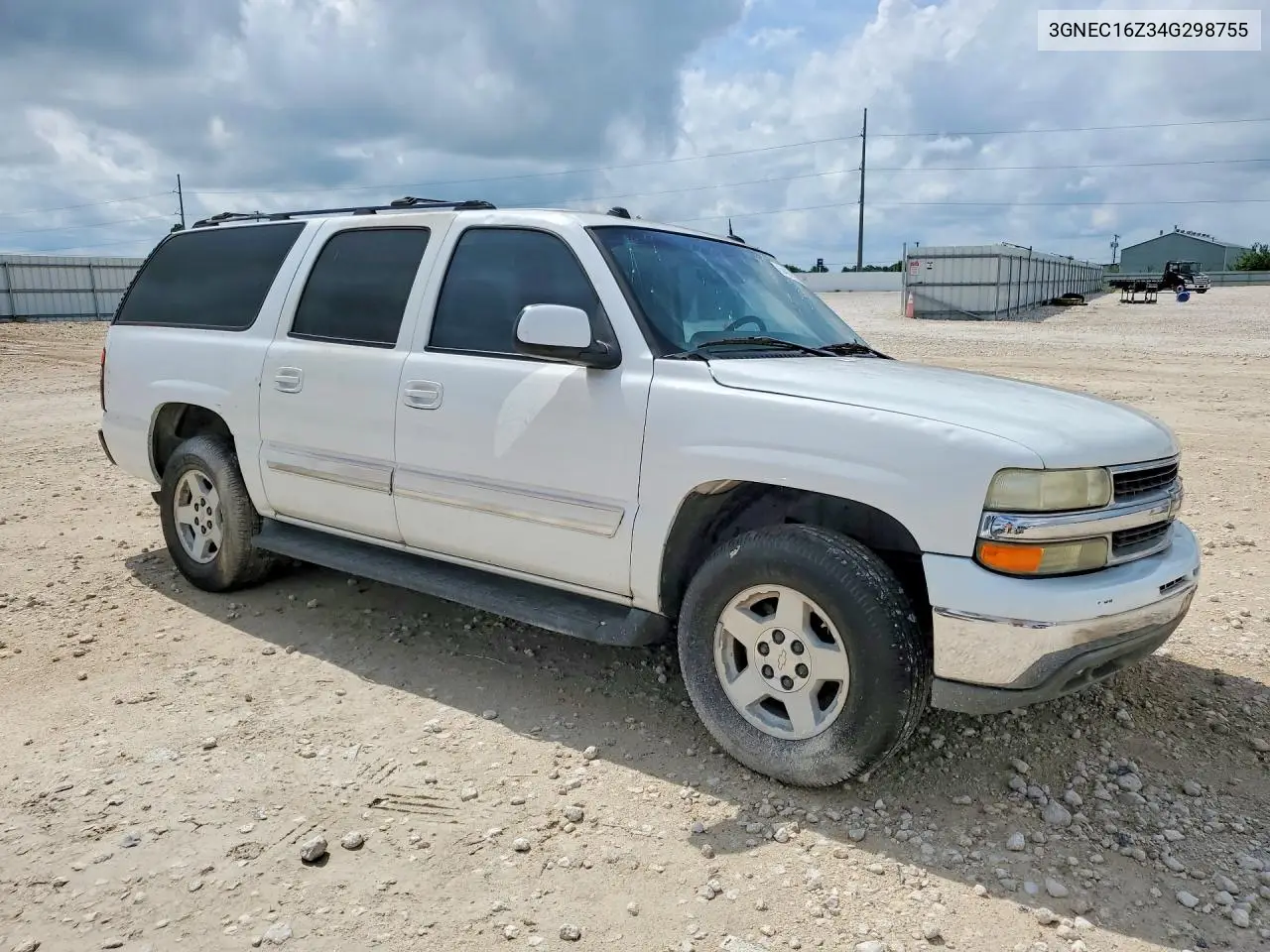 2004 Chevrolet Suburban C1500 VIN: 3GNEC16Z34G298755 Lot: 54978006